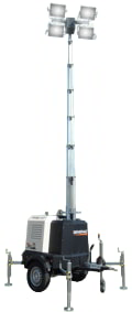 standing light mast